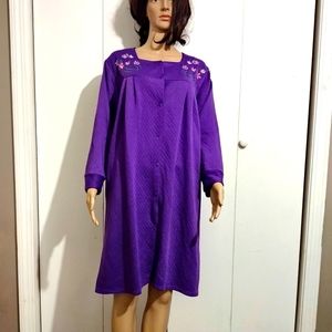 Vintage Purple house coat robe